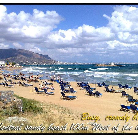 Pyrgos Beach Hotel Apartments Malia  Bagian luar foto