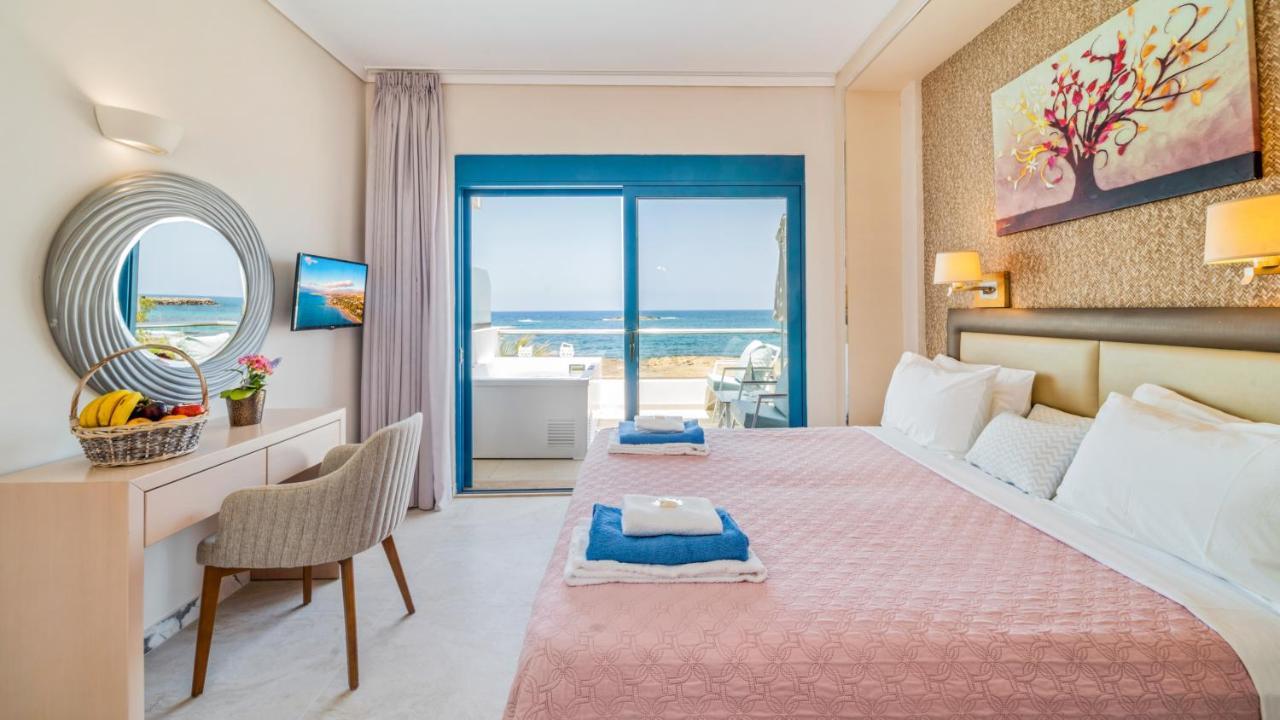 Pyrgos Beach Hotel Apartments Malia  Bagian luar foto