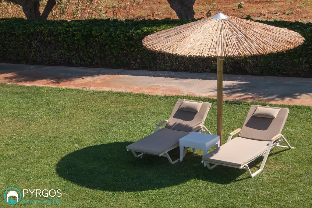 Pyrgos Beach Hotel Apartments Malia  Bagian luar foto