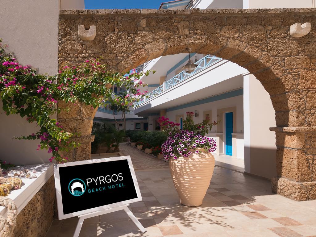 Pyrgos Beach Hotel Apartments Malia  Bagian luar foto