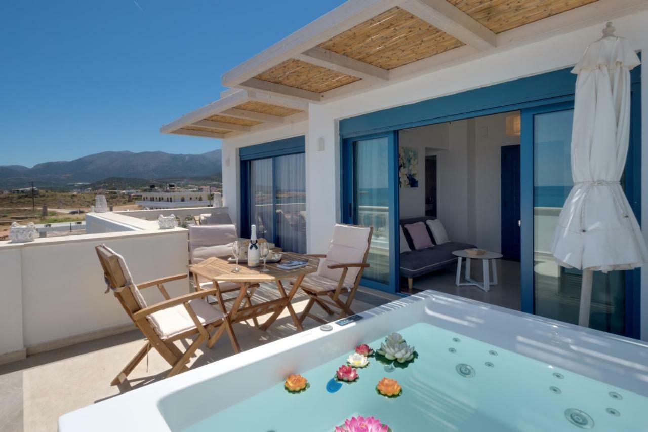 Pyrgos Beach Hotel Apartments Malia  Bagian luar foto