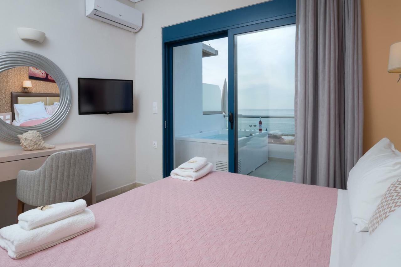 Pyrgos Beach Hotel Apartments Malia  Bagian luar foto