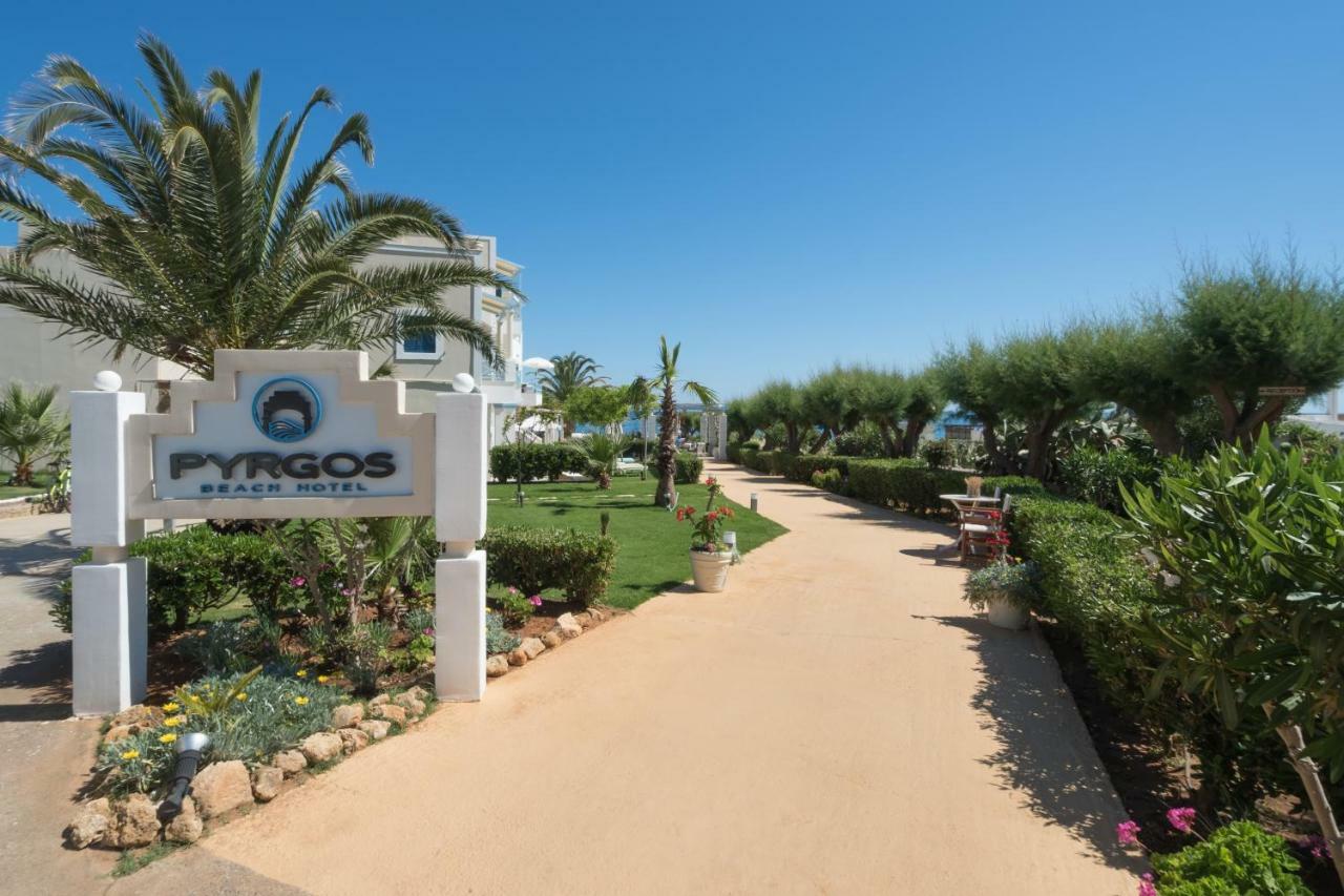 Pyrgos Beach Hotel Apartments Malia  Bagian luar foto