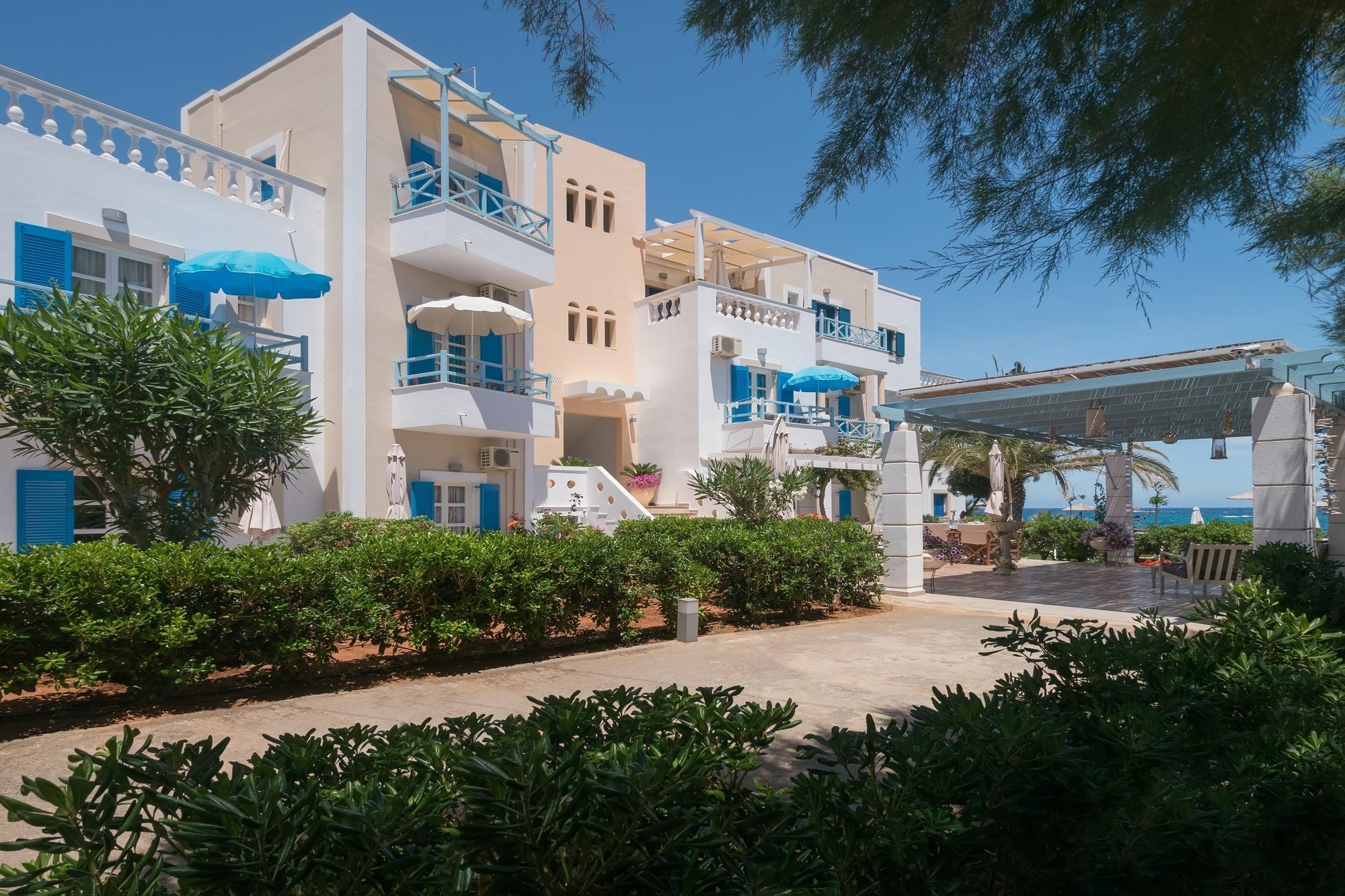 Pyrgos Beach Hotel Apartments Malia  Bagian luar foto